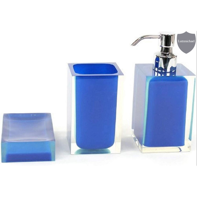 Rebrilliant Bathroom Accessory Set Rainbow Of Thermoplastic Wayfair